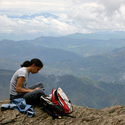 Photo of Lynn Chandhok Writing